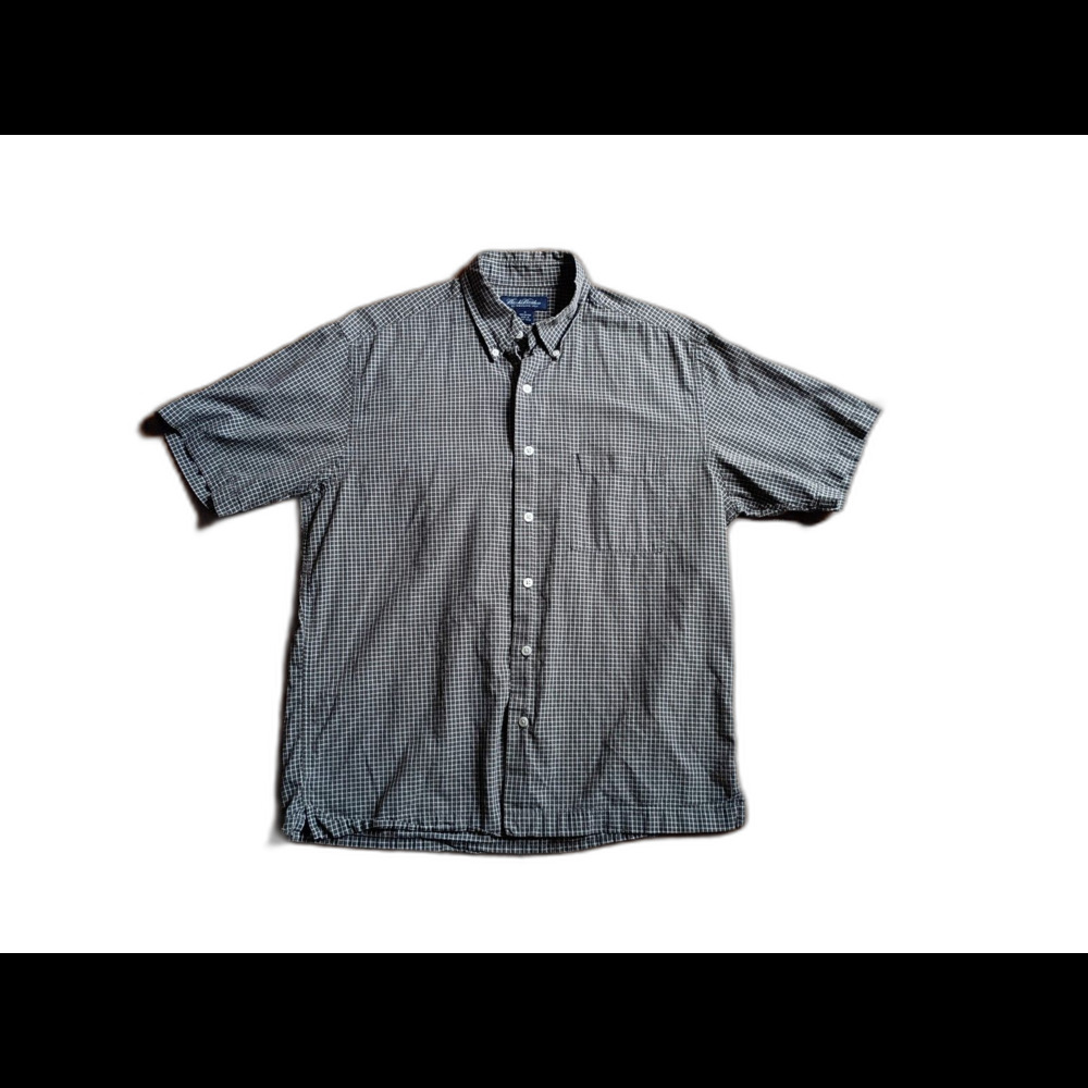 Brooks Brothers Short Sleeve Button Down Shirt Men's M Check